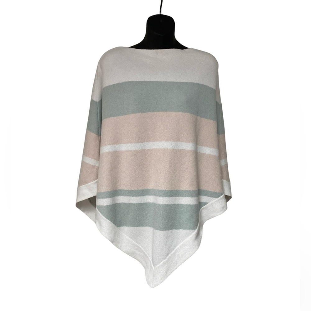 Barefoot Dreams CozyChic Ultra Lite Ocean Breeze Poncho